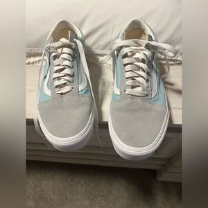 Vans Sky Blue and Gray Casual Sneakers